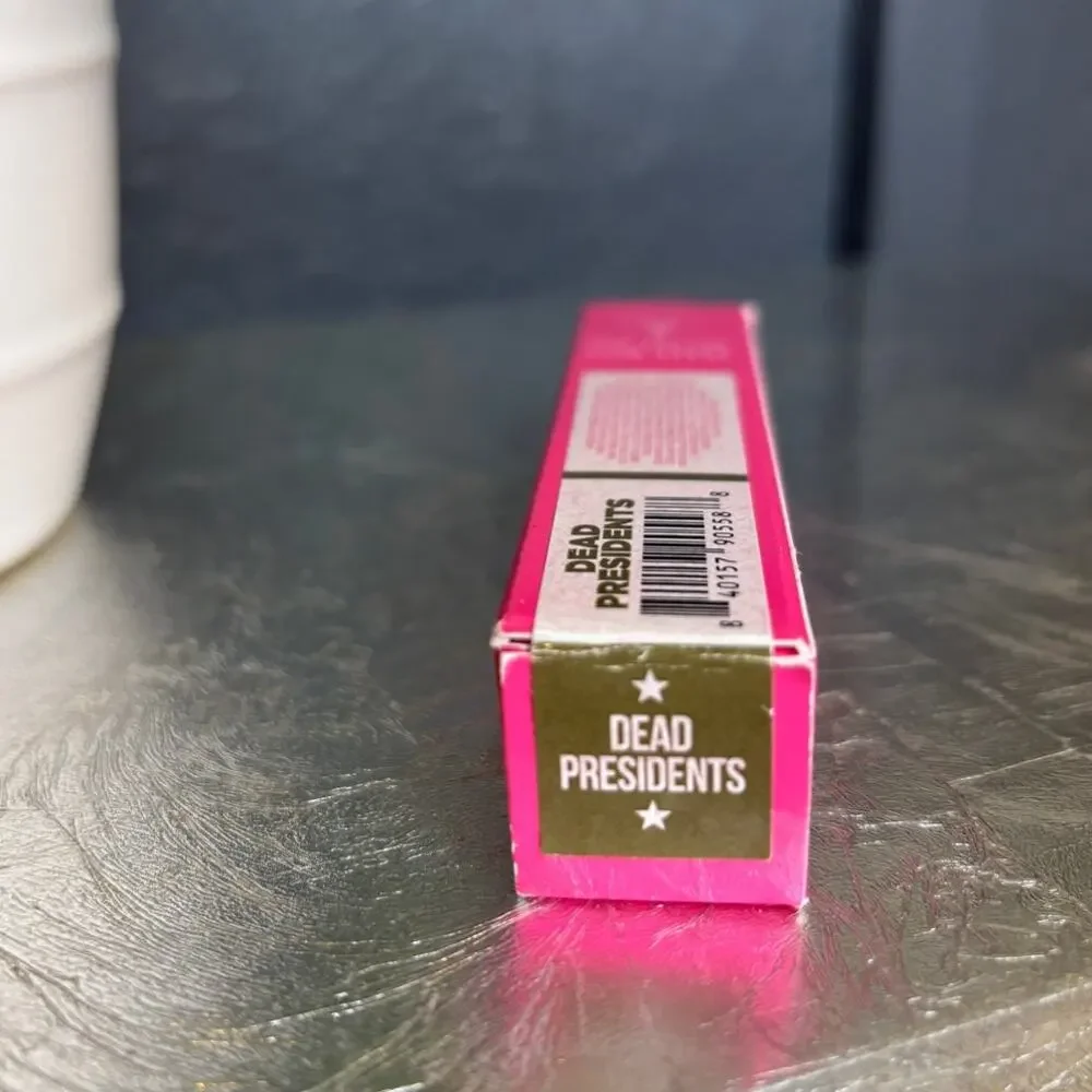 Jeffree Star Dead Presidents Velour Liquid Matte Camo Green Lipstick New in Box